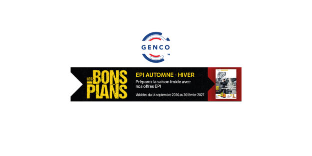 Bons plans EPI Automne - Hiver 2026 - GENCO
